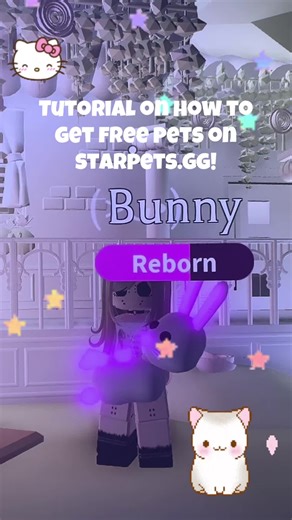 STEP 1: GO ON STARPETS GG, CLICK YOUR PROFILE AND SCROLL UNTIL YOU SEE “PROMO CODES!” STEP 2: CLICK PROMO CODES AND ENTER THE CODE “CUTIES” ALL CAPS TO GET A FREE WHEEL SPIN TO GET YOUR FREE PET! STEP 3: CLAIM YOUR FREE PET AND FOLLOW THE INSTRUCTIONS THE WEBSITE GIVES YOU! ENJOY YOUR PET AND COMMENT YOUR QUESTIONS IF YOU HAVE ANY!! #fyp #robloxfyp #adoptme #easterupdate #starpets