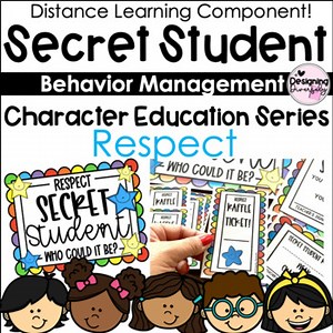 Secret Student RESPECT Behavior Management Activity