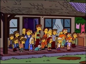 The Simpsons - Kids We're Eating Dinner Tonight (Cletus' Kids) 👶🏻 | Rock Bottom