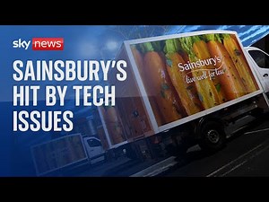 Sainsbury's unable to fulfil 'vast majority' of online deliveries due to 'technical issues'
