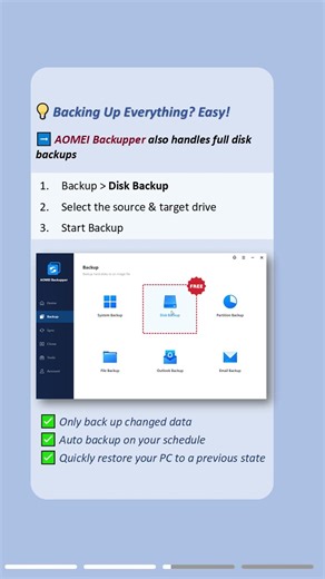 Complete Windows 10/11 System Backup Before It Crashes