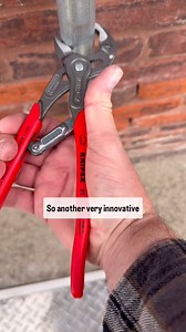 Why are KNIPEX SmartGrip® Water Pump Pliers (85 01 250) a plumber’s best friend? 👷‍♂️ Because they do the adjusting for you! 🔧 Thanks to the intelligent opening spring, these pliers automatically adapt to the workpiece—just place them on, press the handles and they adjust instantly. No more manual resizing! Save time, skip the hassle, and watch @lower_48 demo them in action! 🚰⚡ #KNIPEX #Knipex_Australia #Tools #Pliers #MadeInGermany #Plumbing #PlumbingLife #Plumbers | Knipex