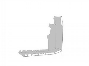 Larger version of the Mini Arcade Cabinet Papercraft Model Construction