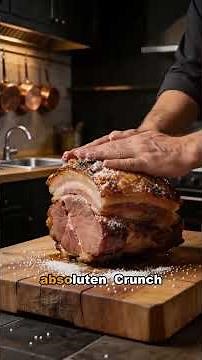 Perfekter Krustenbraten Rezept für knusprige Kruste #krustenbraten #rezept #kochen