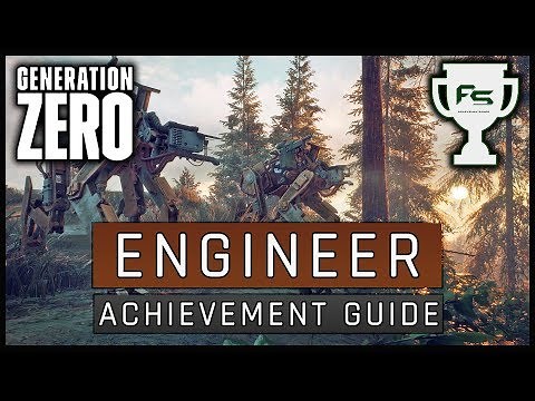 Generation Zero - All 18 Blueprint Locations Guide / Engineer Achievement / Trophy
