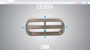 WebGL中的交互式参数模型