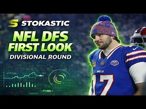 NFL DFS First Look Tuesday 1/13/26 | Divisional Round DFS Strategy