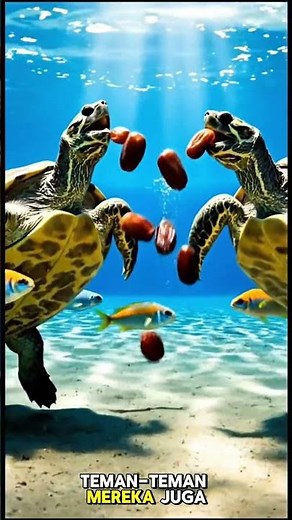 Kerja keras kura-kura itu membuahkan hasil.