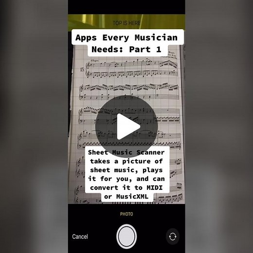 Download Sheet Music Scanner App for Piano Players
