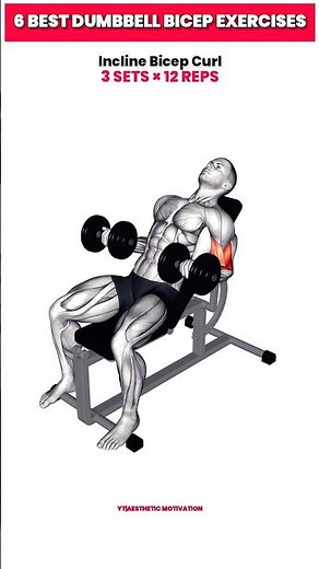 6 Ultimate Dumbbell Biceps Workout at Gym for Maximum Gains 💪 #bicepsworkout