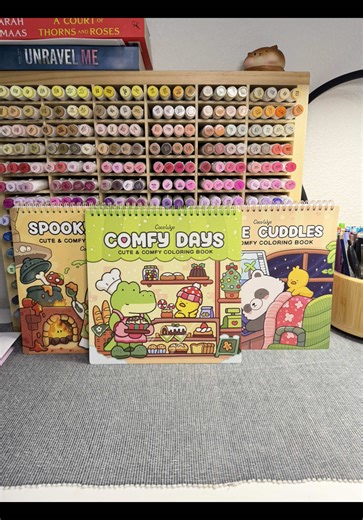 Unboxing New Spiral Coloring Books from Cocowyo