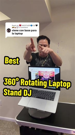 Best 360° Rotating Laptop Stand for DJs