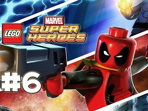 LEGO Marvel Superheroes - LEGO BRICK ADVENTURES - Part 6 - Rhino! (HD Gameplay Walkthrough)