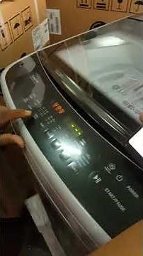 LG Washing Machine SmartDiagnosis check (Top Load)