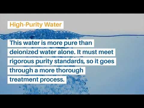 Industrial Deionized Water Treatment