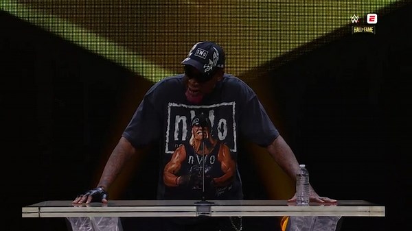 Dennis Rodman impersonates Hulk Hogan and is NWO 4 Life: WWE Hall of Fame 2026