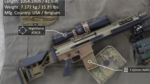 【9-Hole Reviews】Mk20 SSR / SCAR 20（狙击型变体）1000码实用精度测试
