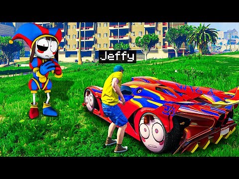 Jeffy Steals POMNI Supercars in GTA 5!