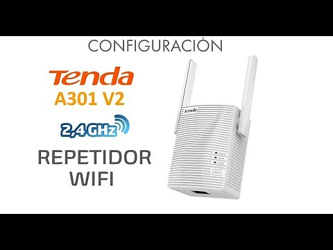Configuración de Router Repetidor Tenda A301