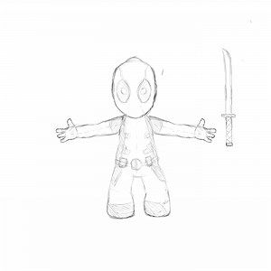 Deadpool chibi - Paul William ASSI