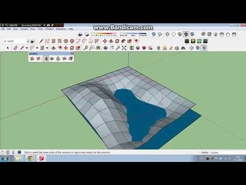 How to Make Basic Terrain in SketchUp