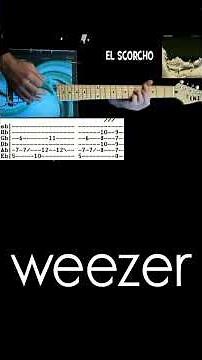 Weezer El Scorcho Guitar Tab Cover
