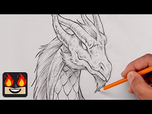 How To Draw a Dragon | Step by Step Art Lesson