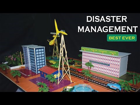 Disaster management project using arduino and SMS alert ! Emerging technologies model project