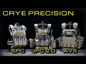 Crye Precision - Plate Carrier Comparison SPC, JPC 2.0 and AVS