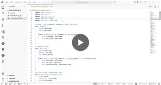 Java Swing Online Examination System Demo | Sakshi Bhosale posted on the topic | LinkedIn