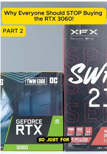 Why Everyone Should Stop Buying The Rtx 3060...! #pcgaming #gamingsetup #pcbuild #fyp