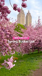 102K views · 1.7K reactions | Spring in New York City Bucketlist...