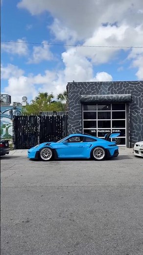 PTS Riviera Blue GT3 RS on BBS wheels — track weapon with timeless style. 💙🏁 #GT3RS #PTS