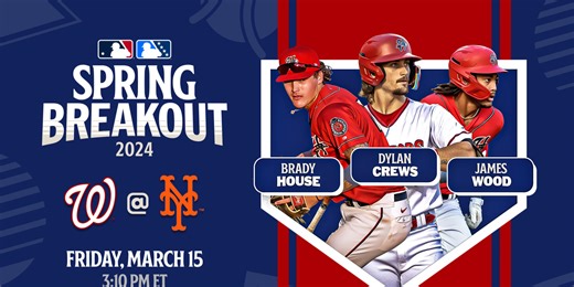 Here's the Nationals' Spring Breakout roster