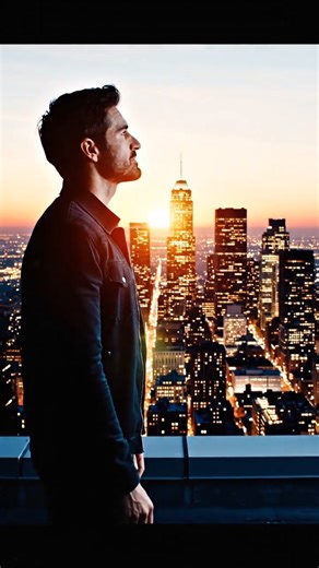 WHEN A FUTURE CITY REMEMBERS US — Emotional AI Sci-Fi Short Film | Futuristic Tech Story 4K