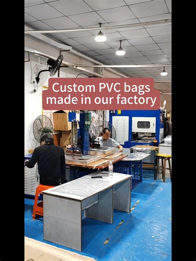 Custom Clear PVC Bags: From Production to Delivery