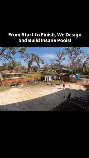From Start to Finish, We Design and Build Insane Pools! #insanepools #lucaslagoons #pool | Lucas Lagoons