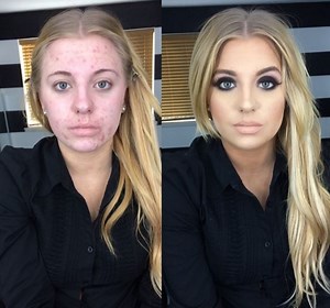 Ashley VanPevenage's Makeup Transformation Photo | Know Your Meme
