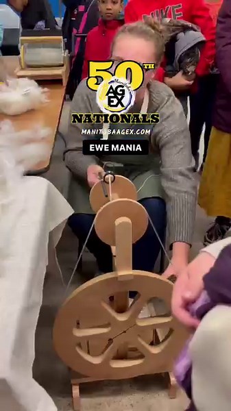 🐑 Ewe won’t believe the woolly wonders at today’s Ewe Mania at Manitoba Ag Ex! We were happy to host over 300 students today and the fun keeps rolling in! #MBAgEx #MBAgEx2023 | Provincial Exhibition of Manitoba