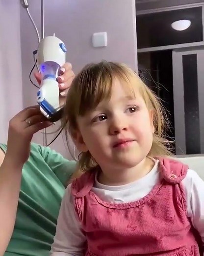 Electric v comb head lice removal machine with 4 filtersSteel comb