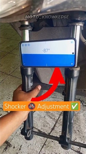 Shocker Adujstment Motorcycle 🚳 Trick ✅