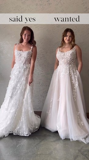 Sometimes a bride walks in wanting one things and falls in love with something totally different & we are so here for it! 🤍 #weddingdress #weddingdressinspo #ilbride #Illinoisbride #chicagobride #Mortonil #peoriail #blono #bride #bridetobe #weddingdressshopping | Adore Bridal & Specialty