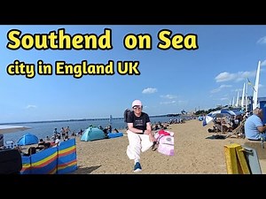 Southend on Sea || beautiful beach ⛱️🤩||travel vlogs || Free things to do in southend on sea ||