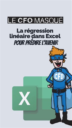 Découvrez la régression linéaire dans Excel à travers un exemple concret (et caféiné ☕)! #régressionlinéaire #excel #exceltips | Le CFO Masqué