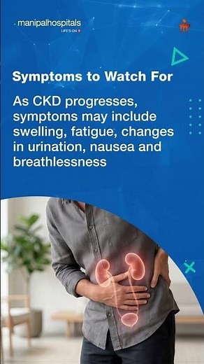 Chronic Kidney Disease: Stages & Symptoms | Dr. Keshav Das Sadhwani | Manipal Hospital Ghaziabad