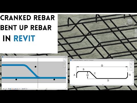 CRANKED REBAR | BENT UP REBAR | SLAB IN REVIT TUTORIAL