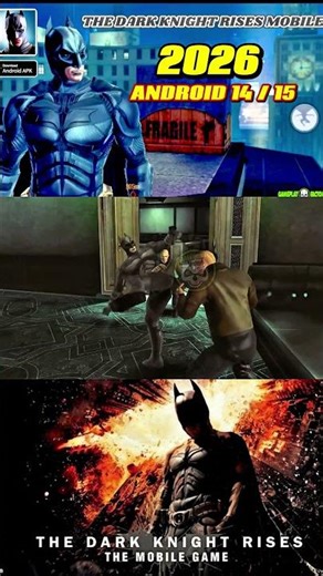 BATMAN DARK KNIGHT RISES MOBILE ANDROID 14 /15+ #juegosmóviles #batman #gaming
