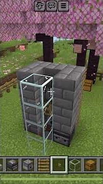 How to make a automatic pig farm in Minecraft ￼#Minecraft #easy #tutorial