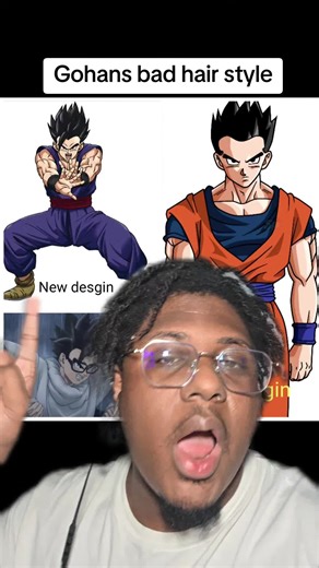 Gohan's Hair Transformation in Dragon Ball Series