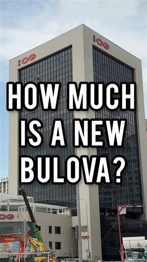 How Much is a New Bulova? #bulova